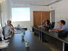 The expert on reserve management for birds meets with the project partners during his visit, May 2013. BirdLife Cyprus